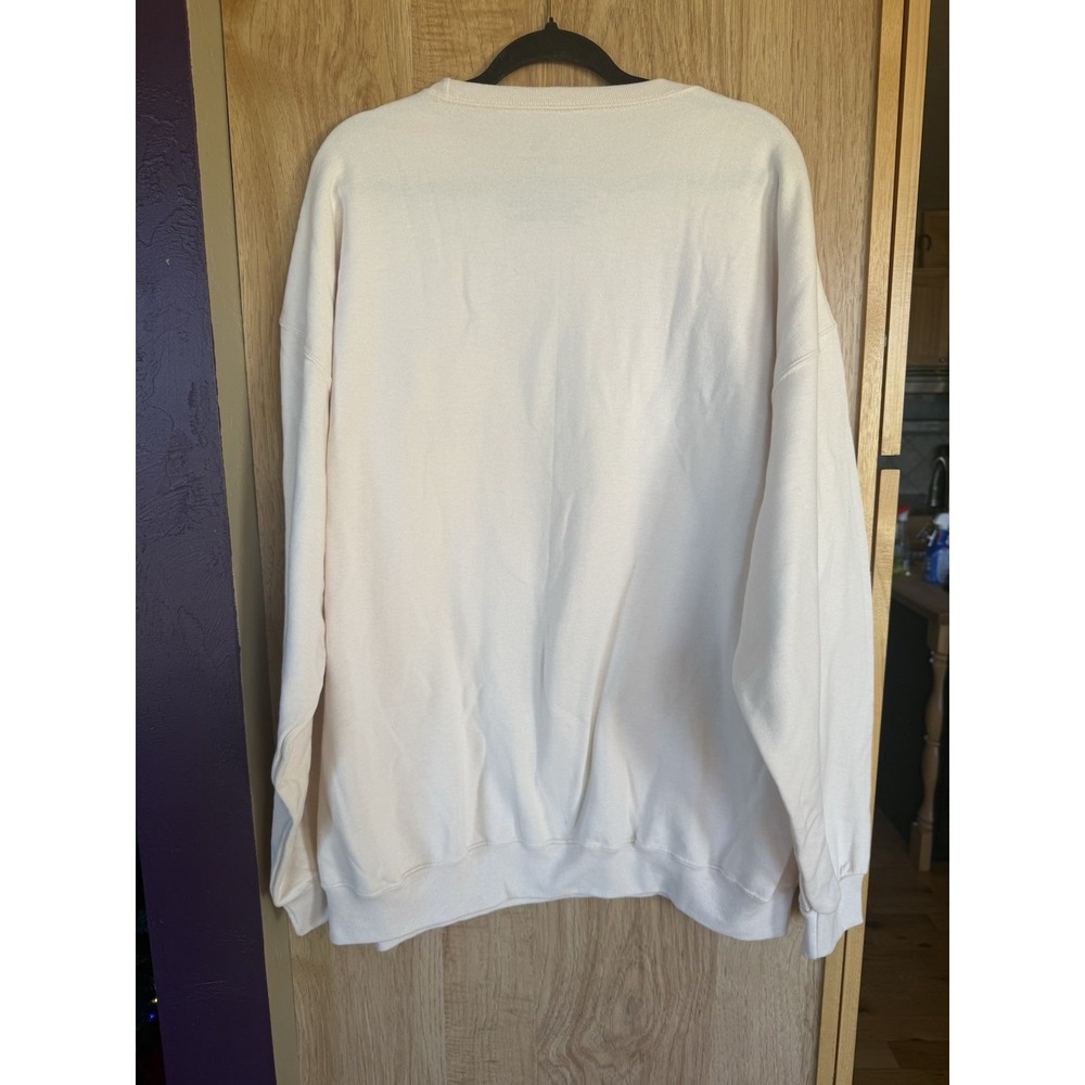 Disney Parks Halloween Fall Pumpkin Spice & Everythg Nice Medium Sweatshirt NWOT - Picture 3 of 3